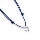 ZOE - base collar plata para colgar medallas